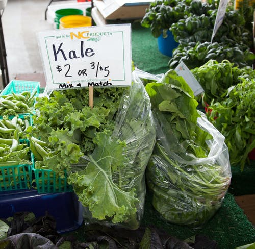 Free Green Leafy Vegetables Stock Photo